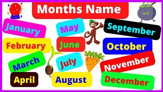 Months Of The Year Song  Kids Song amp Nursery Rhymes  Hello Cocobi [upl. by Mafala]