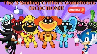 GAMETOONS NEVER FAILS WITH THESE ANIMATIONS  3 Smiling Critters AnimationsREACTION [upl. by Modesty]