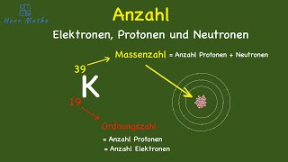 Anzahl Elektronen Protonen und Neutronen [upl. by Hefter591]