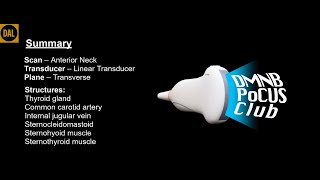 DMNB PoCUS Series Anterior Neck [upl. by Bevan]