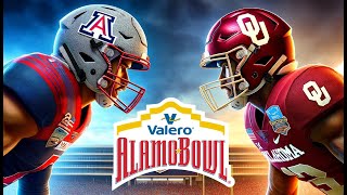 Arizona vs Oklahoma  Previewing the 2023 Valero Alamo Bowl [upl. by Philps]