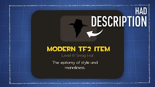 What If Modern TF2 Items Had Descriptions [upl. by Etnomaj263]