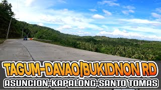 TAGUM CITY TO DAVAOBUKIDNON ROAD  DAVAO DEL NORTE [upl. by Anaihs]