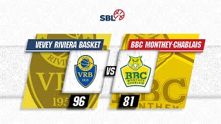 Vevey Riviera Basket vs BBC MontheyChablais  Game Highlights [upl. by Radke]