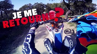 JE ME RETOURNE EN 250  ENDURO EN 300 SHERCO SEFR [upl. by Dripps]