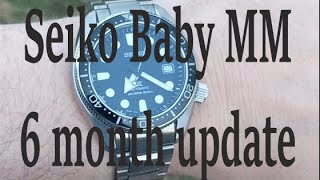 6 Month of ownership Seiko SBDC061 Baby MM [upl. by Ennayr]