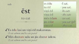 Learn Latvian Language  Food Part 1 [upl. by Ruddie]