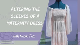 StepbyStep Guide Altering Dress Sleeves and Shoulders with a Sewing Machine and Seam Ripper [upl. by Jenkins258]