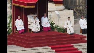 14 ottobre 2018 canonizzazione di Papa Paolo VI  la celebrazione da Telepace canale 187 [upl. by Sallee568]