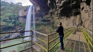 No Parque Salto Ventoso a História do povo indígena Caingangues e da Família Vesterg [upl. by Ardnasela]