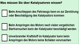 Theoriefragen zum Motor Teil 5 Fahrschule Führerschein Klasse B 996 [upl. by Imre]