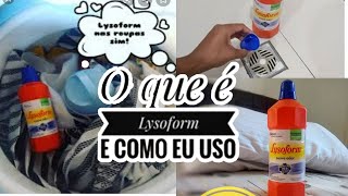 Lysoform  para que serve e como usar [upl. by Saudra]