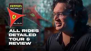 Ferrari World Abu Dhabi  Full Guide  Shaleen Anand FerrariWorldYasIsland [upl. by Airlie]