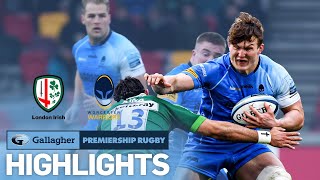 London Irish v Worcester  HIGHLIGHTS  A Brace for Agustin Creevy  Gallagher Premiership 202122 [upl. by Laundes368]