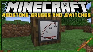 Gauges and Switches Mod 11651521122 amp How To Download and Install for Minecraft [upl. by Yttisahc]