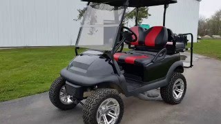 48 Volt Custom Lifted Club Car Precedent Golf Cart [upl. by Silber]