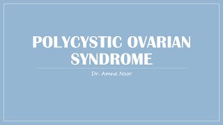 polycystic ovarian syndrome Ultrasound [upl. by Hudnut]