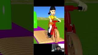 Scary Teacher 3D  Bicycle Wheels Saw Cutting Watermelon 5 Times Challenge Granny Loser shorts [upl. by Jat292]