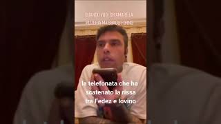 FEDEZ chiama una PIZZERIA MA SBAGLIA forno [upl. by Lyrad]