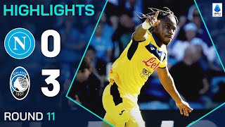 NAPOLIATALANTA 03  HIGHLIGHTS  Lookman and Retegui dismantle league leaders  Serie A 202425 [upl. by Friederike]