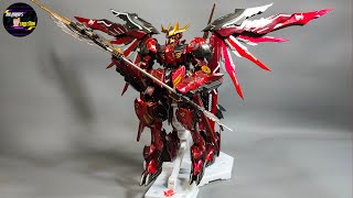 Gundam Mg Barbatos Centaurus Repaint Custom  Barbataurus Red Devil [upl. by Selmore]