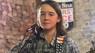 “Already Gone” Eagles cover by 14 yr old Grayson Culpepper at Youth Open Mic 1624 music [upl. by Guntar779]