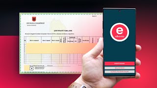 Si të marr çertifikatë familjare online në eAlbania me telefon [upl. by Ahsenet]