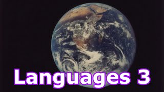 Languages 3 [upl. by Gibson60]