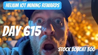 Helium Crypto Miner Earnings Update  Dec 18 2023 Day 615  Mining IOT Using Stock Bobcat 300 [upl. by Carlita]