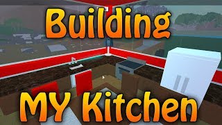 Building a Kitchen in Lumber Tycoon 2 [upl. by Giacamo]