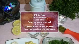 Vinaigrette pour toutes sortes de salades meilleurs recettes [upl. by Chancellor]