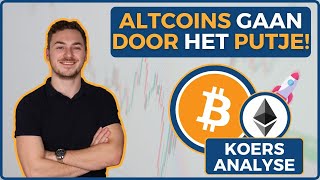 📊 ALTCOINS gaan door het putje Wat is er aan de hand En Bitcoin koersanalyse [upl. by Repooc290]