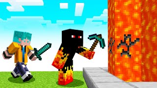 CAÇADOR vs FUGITIVO que MINERA QUALQUER COISA no MINECRAFT [upl. by Damali667]