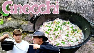 quotGnocchi in KäseSahneSaucequot aus dem DUTCH OVEN  super schnelles Rezept für die ganze Familie [upl. by Adnauq]