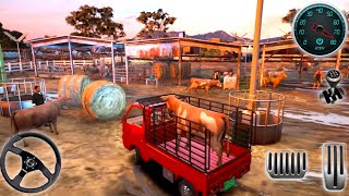 Animal Cargo Truck Driving Simulator 3D  Real Zoo Farm Transport Heavy Driver Android Gameplay [upl. by Nichol583]