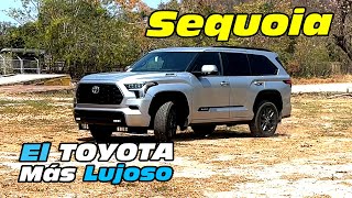 2023  Toyota Sequoia  ¿ El más lujoso TOYOTA que existe [upl. by Nilecoj434]