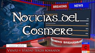 Noticias del Cosmere  Enero 2024 [upl. by Asenaj]