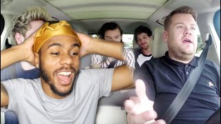 ONE DIRECTION CARPOOL KARAOKE REACTION [upl. by El685]