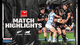 HIGHLIGHTS  All Blacks v Argentina 2022 Christchurch [upl. by Carson473]