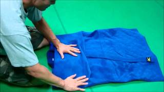 How to Fold Your Judo Gi or BJJ Kimono [upl. by Aivonas611]