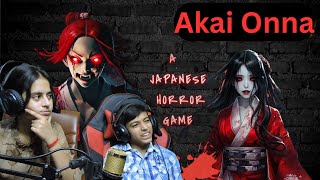 Akai Onna  Full Game Walkthrough  Japanese Psychological Horror Game [upl. by Fleta]