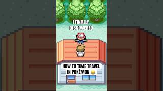 How to time travel in Pokémon 😂 pokemon shorts [upl. by Ahsikat]