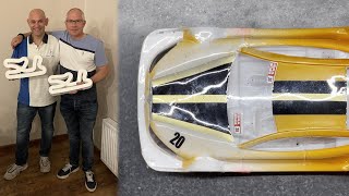 Slot Car World Championships  Take a close look at the 124 scale JK chassis team race car Part 2 [upl. by Maryjo]