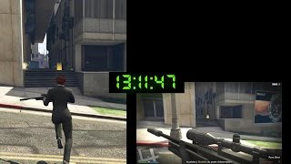 GTA Online  Sortie de prison Multicam Difficile  Visée libre [upl. by Ahsiruam591]