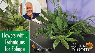 Fabulous Foliage Arrangement LIVE With J [upl. by Joshia]