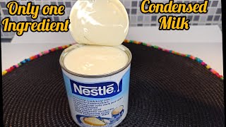 IF YOU HAVE CONDENSED MILK TRY THIS RECIPE WITH ME ONLY ONE INGREDIENT RECIPE [upl. by Ativla400]