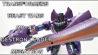 TF BEAST WARS MP43 MEGATRON REVIEWSCALETRANSFORM [upl. by Richard949]