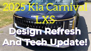 2025 Kia Carnival LXS Design Refresh and Tech Update [upl. by Avihs]