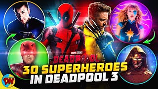 Deadpool amp Wolverine  Every Possible Cameo 😲  Deadpool 3 All Updates [upl. by Ellita]