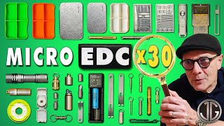 30 Awesome MINI EDC Items Everyday Carry [upl. by Enamrej484]